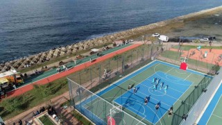 RTEÜlü öğrencilere spor ve sosyal aktivite yapabilecekleri yeni alan