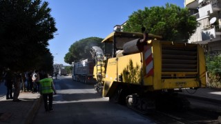 Salihli Site Caddesinde asfalt çalışmaları başladı