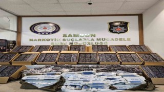 Samsunda 160 bin 420 kapsül sentetik ecza ele geçirildi: 1 gözaltı