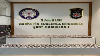 Samsunda 18 bin 642 adet sentetik ecza ele geçirildi