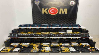 Samsunda gümrük kaçağı tıraş makinesi ve matkap ele geçirildi