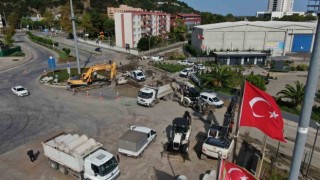 Samsunda üç noktada altyapıya neşter