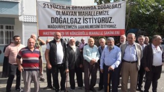 Samsunun 2 mahallesi 20 yıldır doğalgaz bekliyor