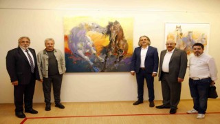 SANKO Sanat Galerisinde “bakışlar” temalı resim sergisi
