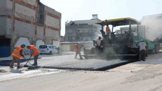 Şanlıurfa kültür ve turizm yolunda asfalt çalışması başladı
