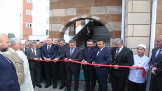 Şehidin vasiyeti olan cami ve yatılı hafızlık Kuran kursu ibadete açıldı