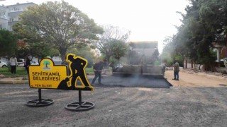 Şehitkamilden Atatürk Mahallesine asfalt yenileme çalışması