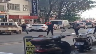 Silahla tehditler savuran kişiyi polis böyle gözaltına aldı