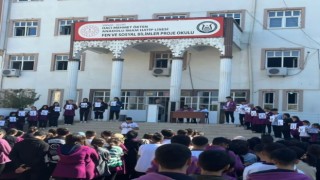 Silopide imam hatip lisesi öğrencilerinden Gazze ile dayanışma mesajı