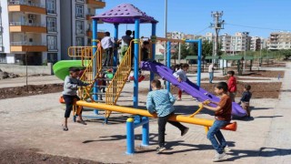 Siverekte park çalışmaları sürüyor