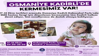 SMA hastası Sevgi için kermes düzenlenecek