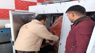 Sultandağında kasap esnafına yönelik denetim
