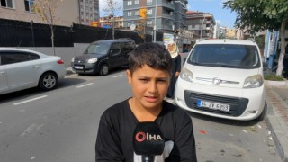 Sultangazide aracın el frenini çekip faciayı önleyen 13 yaşındaki çocuk o anları anlattı