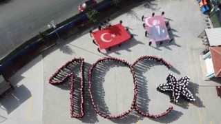 Sultangazide lise öğrencilerinden 100üncü yıla özel koreografi