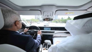 Suudi Ulaştırma Bakanı, Togg ile tur attı