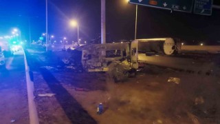 TAG Otoyolunda freni patlayan tır dehşet saçtı: 3 ölü, 11 yaralı