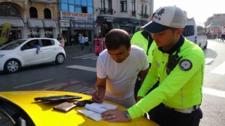 Taksim ile Karaköy arası için turistten 400 TL isteyen taksiciye ceza