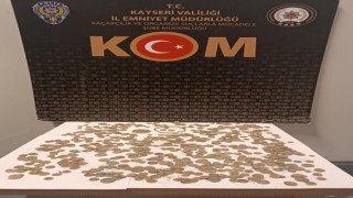 Tarihi eserler piyasaya sürülemeden yakalandı