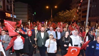 Tekkeköy Cumhuriyetin 100. yılını coşkuyla kutladı