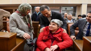 Tepebaşı Belediye Başkanı Ataç Türkiye Sakatlar Derneği üyeleri ile bir araya geldi