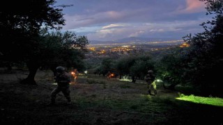 Jandarma komandolardan zeytin ve narenciye nöbeti
