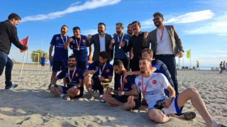 TFF plaj futbolu turnuvası sona erdi