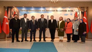 TOBB İl GGK ve KGK başkanlarından Vali Çiftçiye ziyaret