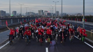 Türkiye Cumhuriyetinin yüzüncü yılında binlerce pedal