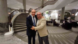 Türkiye Kayak Federasyonu Başkanı Ali Oto, FIS Başkanı Eliach ile görüştü