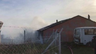 Tuzlada iki gecekondu alevlere teslim oldu