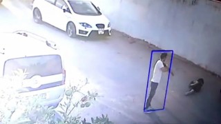 Üniversiteli genç kızın vurulma anı kameralara yansıdı