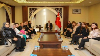 Vali Çelik, girişimci iş kadınlarıyla bir araya geldi