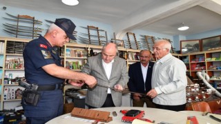 Vali Coşkun, Beyağaç ilçesinde incelemelerde bulundu