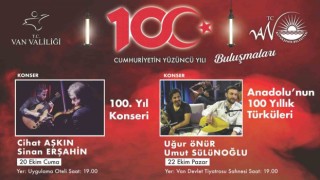 Vanda cumhuriyetin 100. yılına özel konserler düzenleniyor