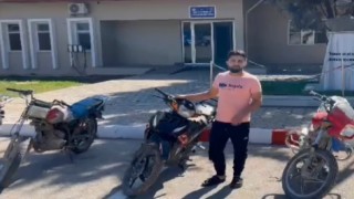 Vatandaştan, çalınan motosikletini bulan jandarmaya teşekkür