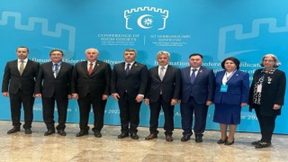 Yargıtay Başkanı Akarca, Uluslararası Konferans ve Türk Devletleri Yüksek Mahkemeleri Konferansı için Azerbaycanda