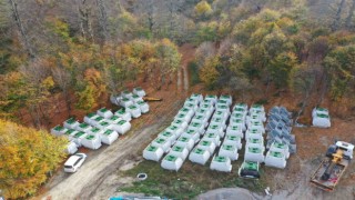 Yarım asırlık teleferik projesinde direklerin dikilmesi tamamlandı