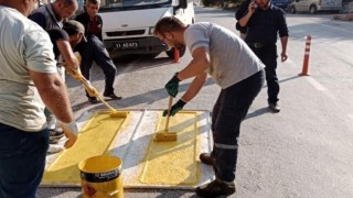 Yaya çizgisi çalışmaları devam ediyor