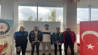 Yeni öğrencilere polislerden bilgilendirme