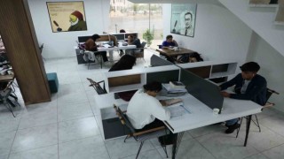 Yenişehirde Edebiyat Parkına ilgi artıyor