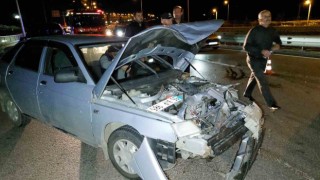 Yola düşen kasa kazaya sebep oldu