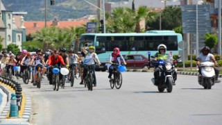Yüzüncü yılda Yunusemrede yüz kilometrelik bisiklet turu