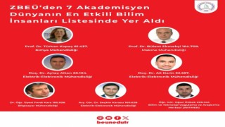 ZBEÜden 7 Akademisyen Dünyanın En Etkili Bilim İnsanları listesinde yer aldı