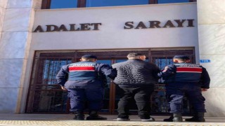 10 yıl hapis cezası ile aranan şahıs jandarma tarafından yakalandı