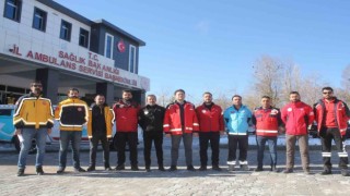112 ve UMKE ekipleri çetin kış görevine hazır