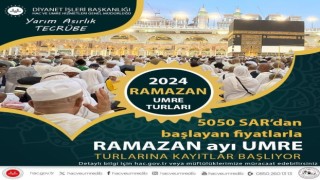 2024 yılı Ramazan Ayı umre turlarına kayıtlar başladı