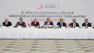 8. Bölge Düzensiz Göçle Mücadele Koordinasyon Toplantısı Afyonkarahisarda yapıldı