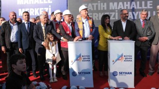 Adana'da Fatih Mahalle Merkezi'nin temeli atıldı