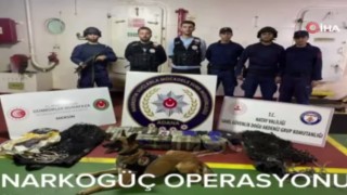  Adana’da yük gemisine uyuşturucu operasyonu