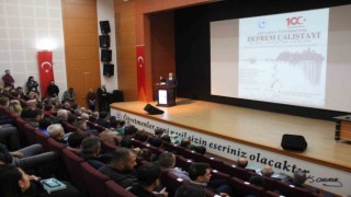 Adıyamanda duygusal anların yaşandığı deprem çalıştayı düzenlendi